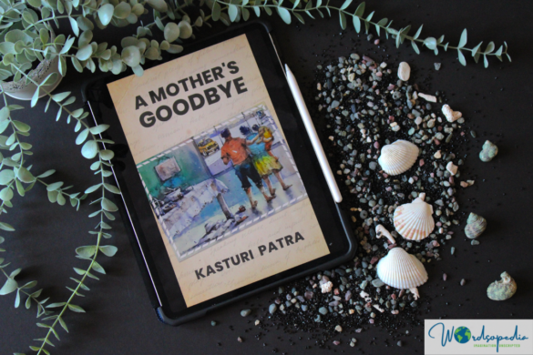 Cover picture A Mother's Goodbye by Kasturi Patra
