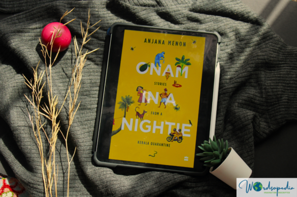 Cover picture Onam in a nightie by Anjana Menon