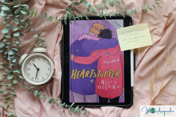 cover picture of HEartstopper Volume 4 by Alice Oseman