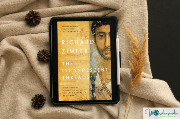 Cover picture of The incandescent threads by Richard Zimler