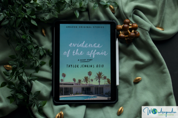 Cover picture of Evidence of the affair by Taylore Jenkins Reid