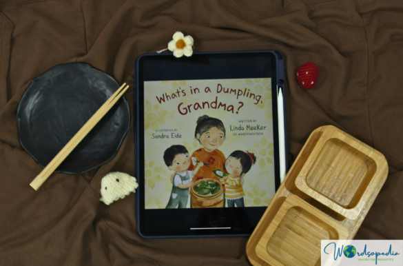Cover picture of What's in a Dumpling Grandma by Linda Meeker